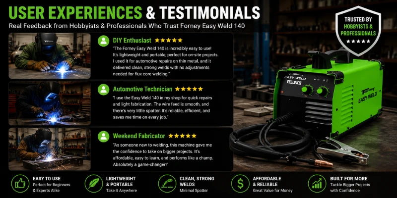 The Forney Easy Weld 140 Amp 120-Volt Flux-Cored Welding: A Comprehensive Overview Best Forney Easy Weld