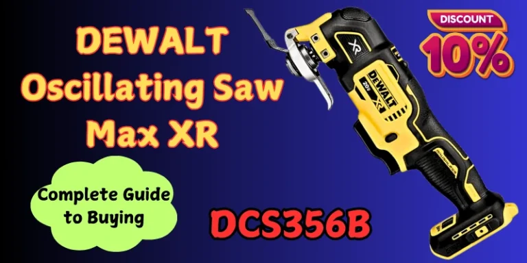DEWALT Oscillating Saw Max XR Multi-Tool, 20v Variable Speed, Tool Only (DCS356B) Read more about the article DEWALT Oscillating Saw Max XR Multi-Tool, 20v Variable Speed, Tool Only (DCS356B)