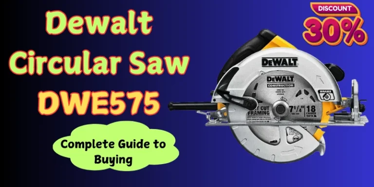 Dewalt Circular Saw Corded DWE575, 7-1/4 inch, Pivoting with up to 57 Degree Bevel, Read more about the article Dewalt Circular Saw Corded DWE575, 7-1/4 inch, Pivoting with up to 57 Degree Bevel,
