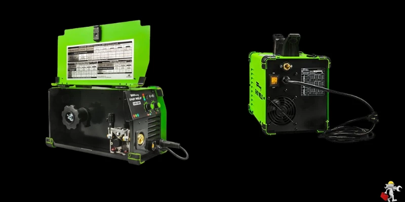 FORNEY Easy flux cored wire feed welder 140 amp 120-Volt (No Gas Needed) flux cored wire feed welder 140 amp