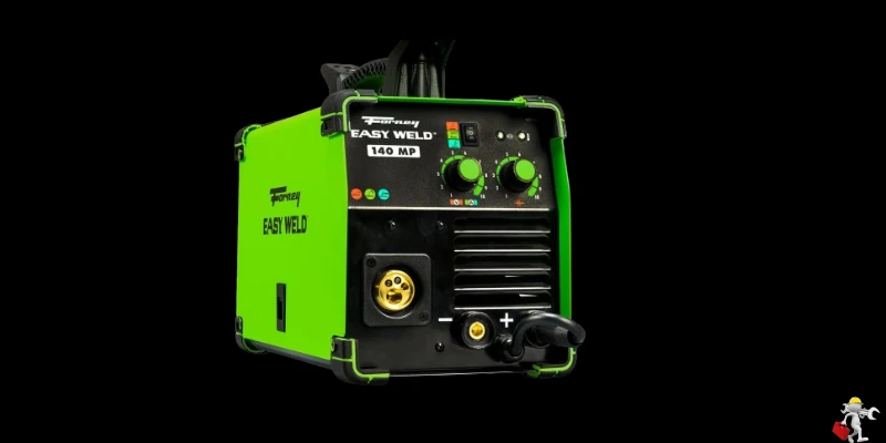 FORNEY Easy flux cored wire feed welder 140 amp 120-Volt (No Gas Needed) flux cored wire feed welder 140 amp