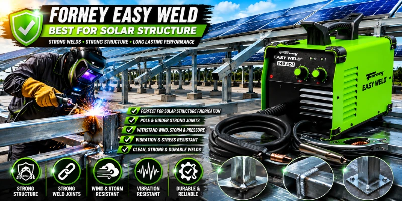 The Forney Easy Weld 140 Amp 120-Volt Flux-Cored Welding: A Comprehensive Overview Strong Solar Structure Fabrication