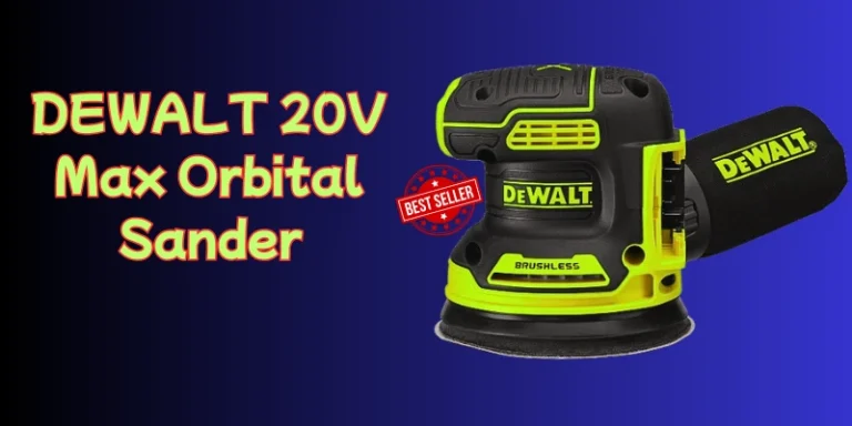 Read more about the article Unleashing Power and Precision with the DEWALT 20V Max Orbital Sander (Tool Only – DCW210B)
