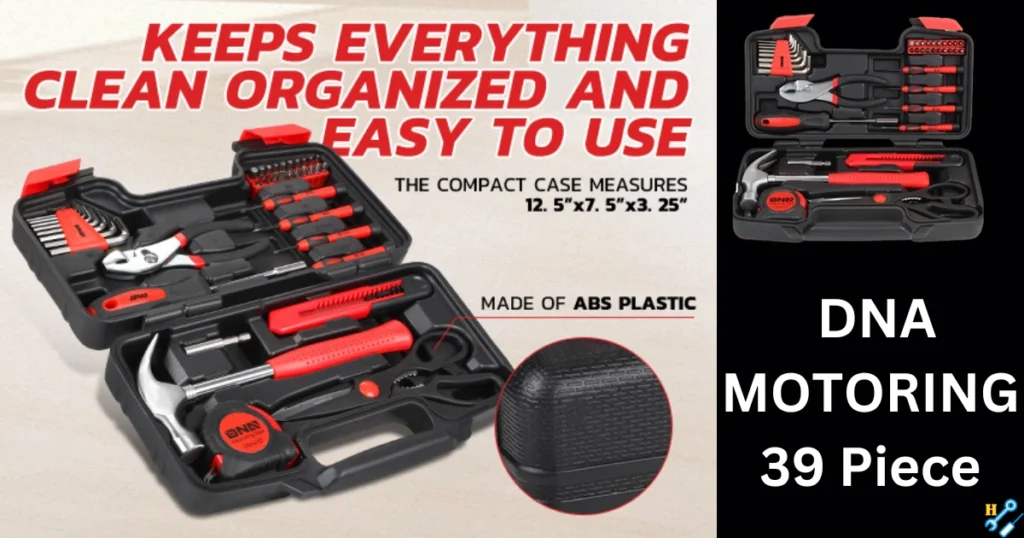 39 Piece DNA MOTORING Household Storage Toolbox diy household storage toolbox