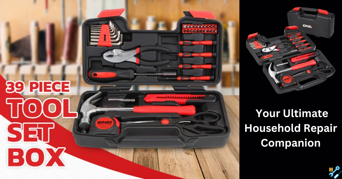 39 Piece DNA MOTORING Household Storage Toolbox diy household storage toolbox
