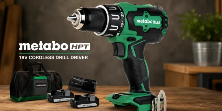 Read more about the article Exploring the HPT 18V MultiVolt Metabo Cordless Drill Driver Kit