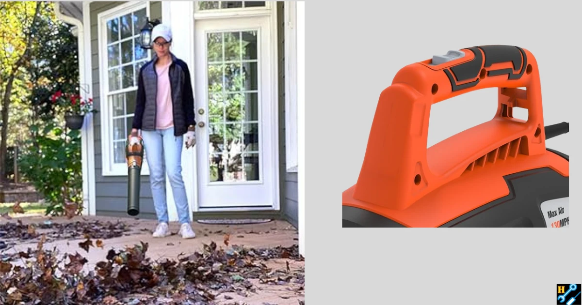 Yard Force 13A Electric Leaf Blower YF13JBL: A Powerhouse for Effortless Yard Maintenance Leaf Blower