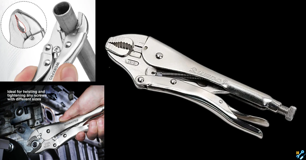 Introduction to WORKPRO adjustable locking pliers Workpro locking pliers review