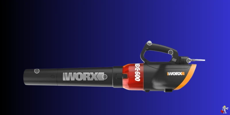Worx Electric leaf blower cordless WG520 , 12 Amp TURBINE 600: The Ultimate Yard Cleaning Tool Worx Electric leaf blower cordless