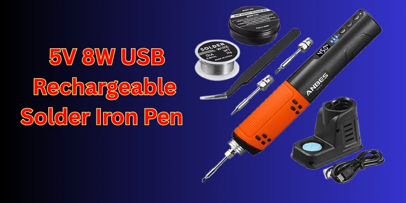 The Ultimate Guide to Cordless Soldering Iron Kits: Exploring the 5V 8W USB Rechargeable Solder Iron Pen with Digital Display best soldering iron kit for electronics