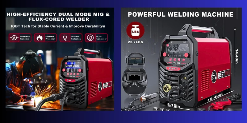 Comprehensive Review of the BestMig 200A MIG Welder: A Versatile 6-in-1 IGBT Inverter Welding Machine BestMig 200A MIG