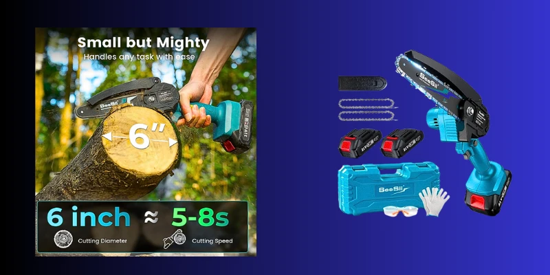 The Ultimate Guide to the Seesii Mini Chainsaw: The Perfect Gift for Tree Trimming and Wood Cutting lightweight chainsaws