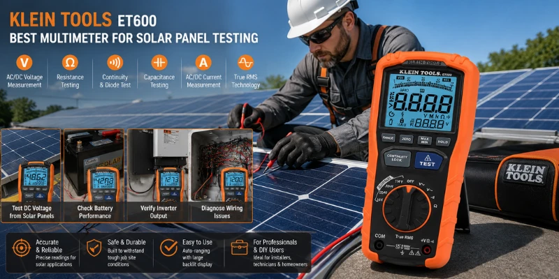 Best Klein Multimeter for Solar Panel Testing
