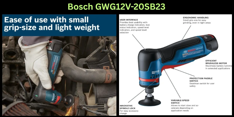 Unleashing Power and Precision: A Comprehensive Review of the Bosch GWG12V-20SB23 12V Max Brushless 1/4 in. Right Angle Die Grinder Kit best bosch 18v angle grinder