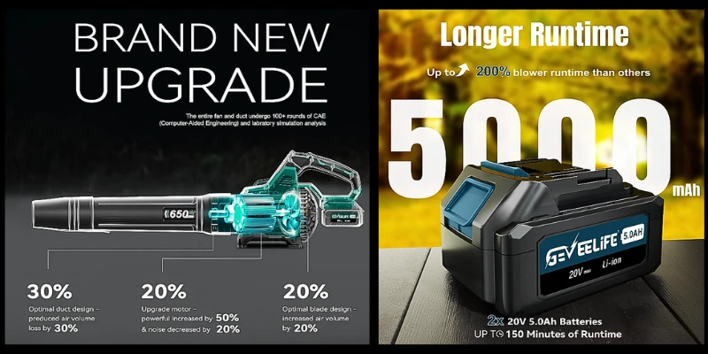 The Ultimate Guide to Cordless Leaf Blowers: Unleashing the Power of 650CFM Models best cordless leaf blower under $100
