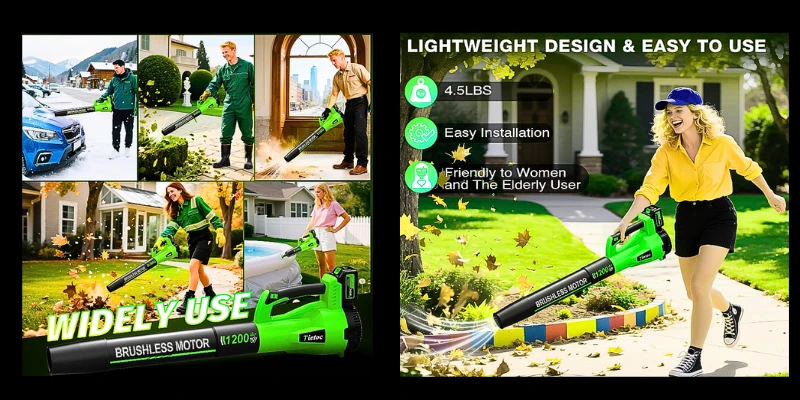 Unleashing the Power of the Tietoc Cordless Leaf Blower: A Comprehensive Review best cordless leaf blower under $100