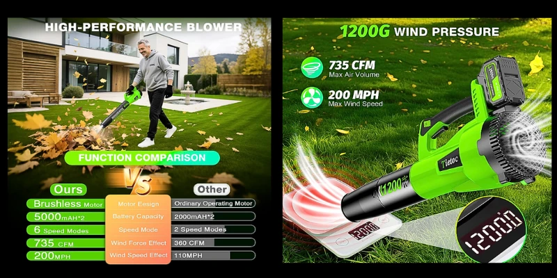 Unleashing the Power of the Tietoc Cordless Leaf Blower: A Comprehensive Review best leaf cordless blower