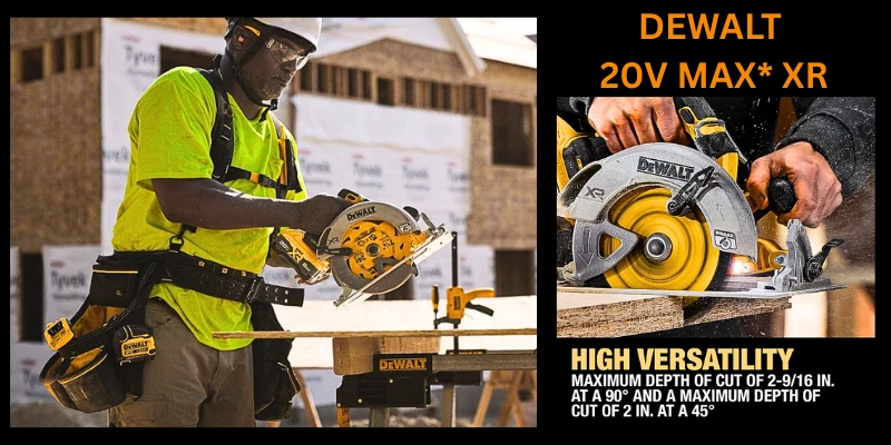 Unleashing Power and Precision: The DEWALT 20V Brushless Cordless Circular Saw : 7-1/4 in. (Tool Only) (DCS590B) DEWALT 20 Volt Cordless Circular Saw