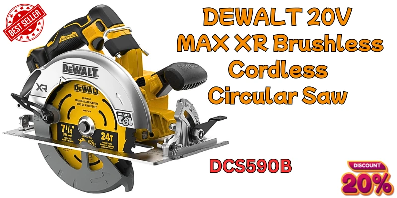 Unleashing Power and Precision: The DEWALT 20V Brushless Cordless Circular Saw : 7-1/4 in. (Tool Only) (DCS590B) Unleashing Power and Precision: The DEWALT 20V Brushless Cordless Circular Saw : 7-1/4 in. (Tool Only) (DCS590B)