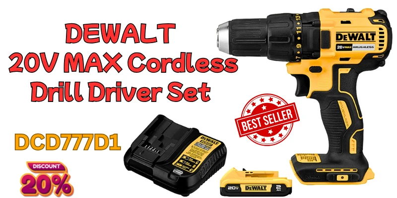 The Best Cordless Dewalt Drill in 2025: A Comprehensive Review of the Dewalt 20v Max Cordless Drill DCD777D1 Set The Best Cordless Dewalt Drill in 2025: A Comprehensive Review of the Dewalt 20v Max Cordless Drill DCD777D1 Set