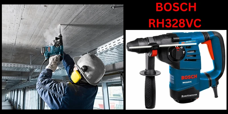 Unleashing Power and Precision: The Bosch SDS Plus Rotary Hammer RH328VC 1-1/8 Inch with Variable Speed and Vibration Control Bosch Hammer Drill Professional