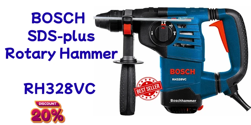Unleashing Power and Precision: The Bosch SDS Plus Rotary Hammer RH328VC 1-1/8 Inch with Variable Speed and Vibration Control Unleashing Power and Precision: The Bosch SDS Plus Rotary Hammer RH328VC 1-1/8 Inch with Variable Speed and Vibration Control