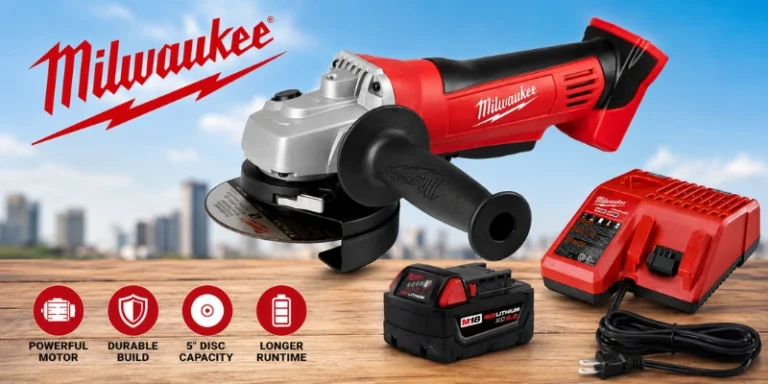 Read more about the article Ultimate Guide to the Milwaukee cordless angle grinder kit M18 2680-21P 4-1/2″