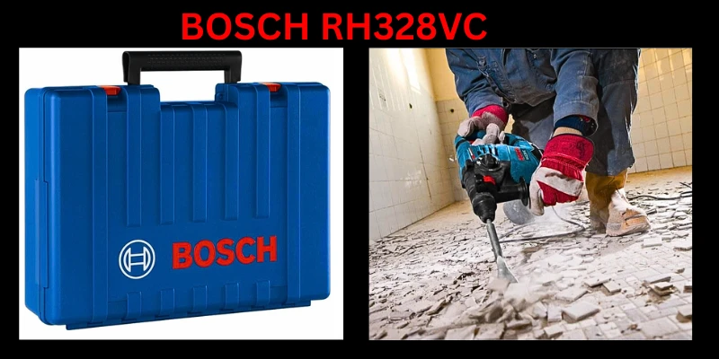 Unleashing Power and Precision: The Bosch SDS Plus Rotary Hammer RH328VC 1-1/8 Inch with Variable Speed and Vibration Control bosch professional sds hammer drill
