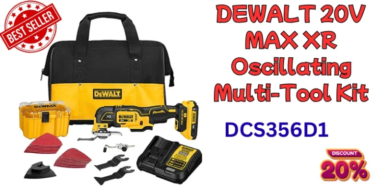 Read more about the article Unlocking Versatility: A Comprehensive Review of the DEWALT MAX XR Oscillating Multi-Tool Kit