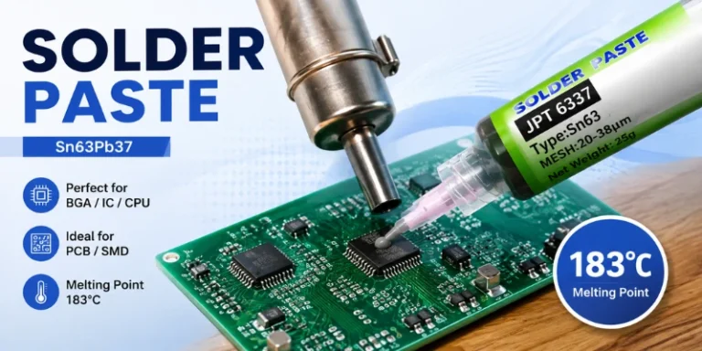Read more about the article The Essential Guide to SN63/PB37 Tin Solder Paste: Properties and Applications