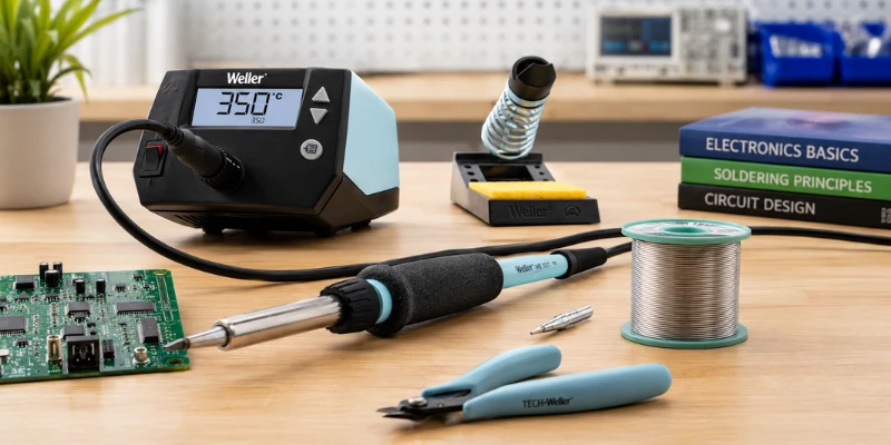 Exploring the Weller Soldering Education Kit WE1010EDU: A Comprehensive Guide to the 8-Piece Set Weller Soldering Education Kit WE1010EDU