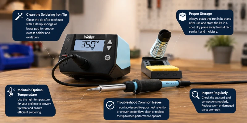Exploring the Weller Soldering Education Kit WE1010EDU: A Comprehensive Guide to the 8-Piece Set Weller WE1010