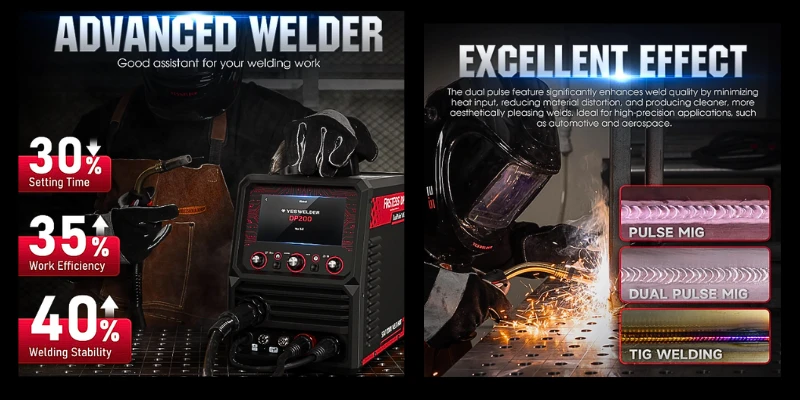YESWELDER Firstess DP200 Dual Pulse MIG Welder for Sale in USA