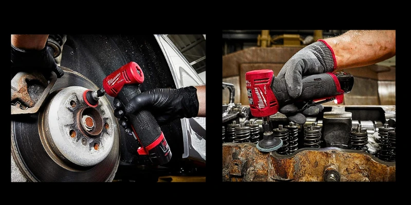 The Power of Precision: Milwaukee M12 Fuel Die Grinder, Lithium-Ion Brushless Cordless 1/4 in. (Tool-Only) Milwaukee M12 Fuel Right Angle Die Grinder